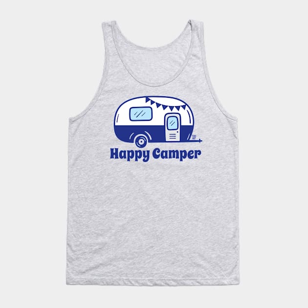 happy camper Tank Top by toddgoldmanart